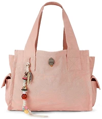 Kurt Geiger London Celia Canvas Tote Shoulder Bag