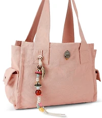 Kurt Geiger London Celia Canvas Tote Shoulder Bag