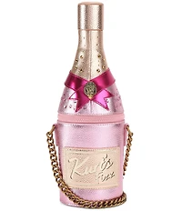 Kurt Geiger London Champagne Bottle Rhinestone Crossbody Bag