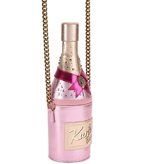 Kurt Geiger London Champagne Bottle Rhinestone Crossbody Bag