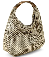 Kurt Geiger London Chelsea Small Metallic Slouch Hobo Bag