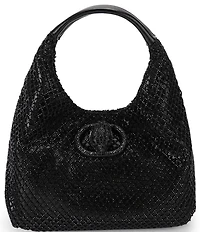 Kurt Geiger London Chelsea Small Suede Slouch Hobo Bag