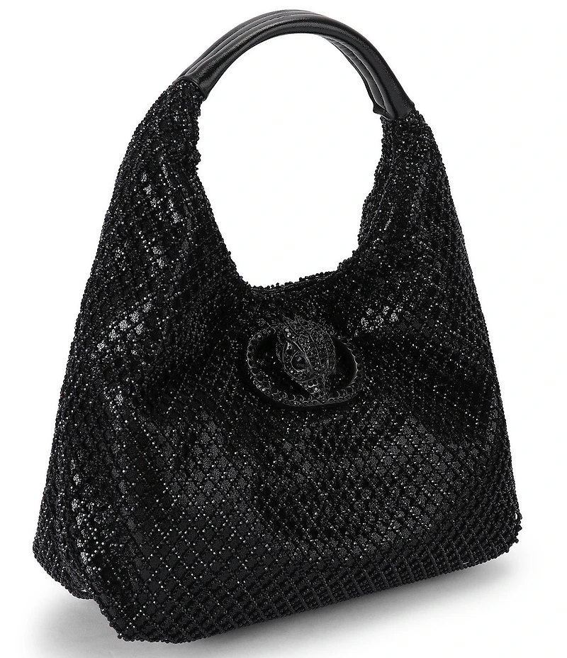 Kurt Geiger London Chelsea Small Suede Slouch Hobo Bag