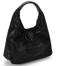 Kurt Geiger London Chelsea Small Suede Slouch Hobo Bag
