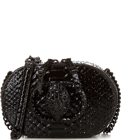 Kurt Geiger London Chelsea Snake Small Camera Crossbody Bag