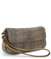 Kurt Geiger London Crystal Tweed Pickle Shoulder Bag