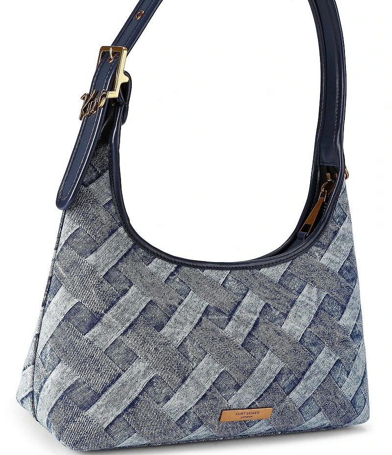 Kurt Geiger London Denim Kurt Shoulder Bag