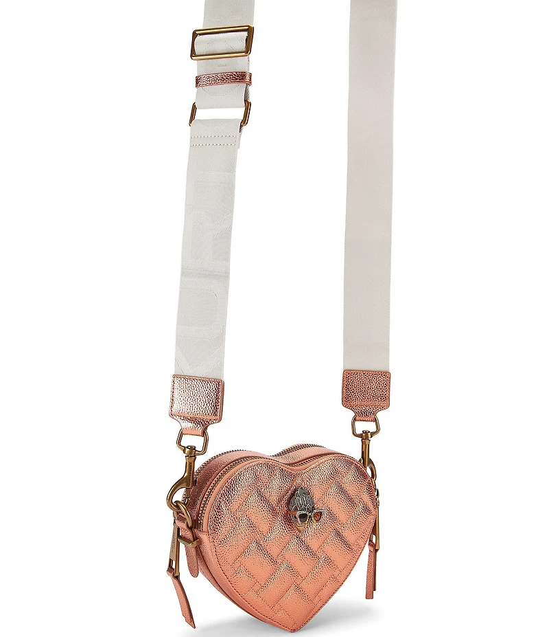 Kurt Geiger London Double Kensington Heart Crossbody Bag