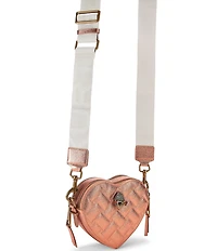 Kurt Geiger London Double Kensington Heart Crossbody Bag