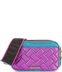 Kurt Geiger London Double Zip Kensington Camera Crossbody Bag