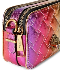 Kurt Geiger London Double Zip Kensington Camera Crossbody Bag