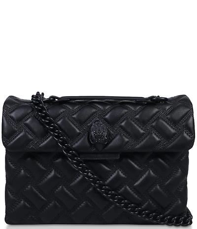 Kurt Geiger London Large Drench Puffy Quilted Chain Shoulder Bag