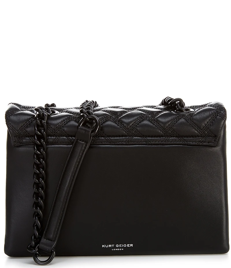 Kurt Geiger London Drench Large Chain Strap Quilted Shoulder Bag