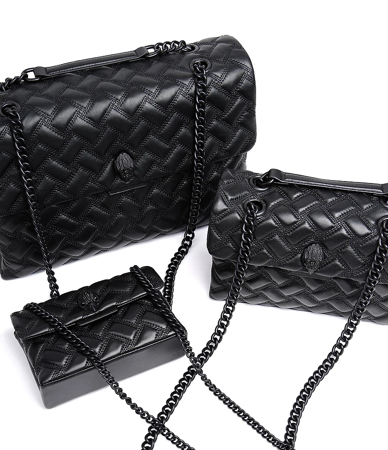 Kurt Geiger London Drench Large Chain Strap Quilted Shoulder Bag