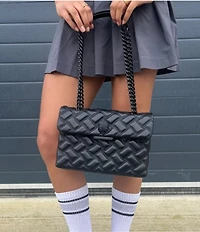 Kurt Geiger London Drench Large Chain Strap Quilted Shoulder Bag