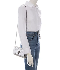 Kurt Geiger London Drench Metallic Party Clutch