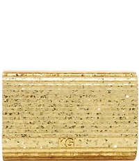 Kurt Geiger London Drench Metallic Party Clutch