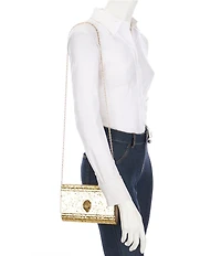 Kurt Geiger London Drench Metallic Party Clutch