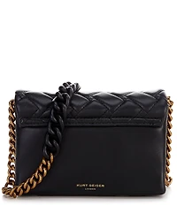 Kurt Geiger London Drench Mini Kensington Quilted Leather Shoulder Bag