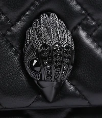 Kurt Geiger London Drench Mini Kensington Quilted Leather Shoulder Bag