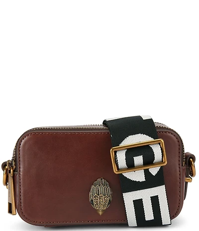 Kurt Geiger London Dual Zip Small Shoreditch Camera Crossbody Bag