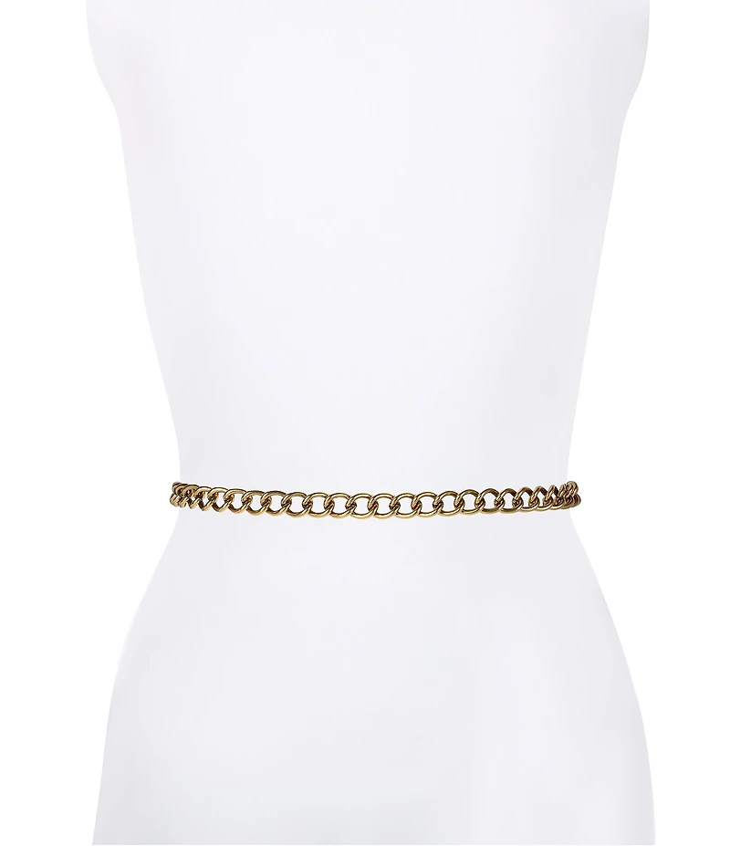 Kurt Geiger London Eagle Chain Belt
