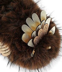 Kurt Geiger London Eagle Fluff Slippers