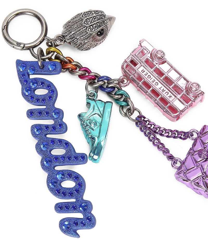 Kurt Geiger London Eagle Mix Keyring Bag Charm