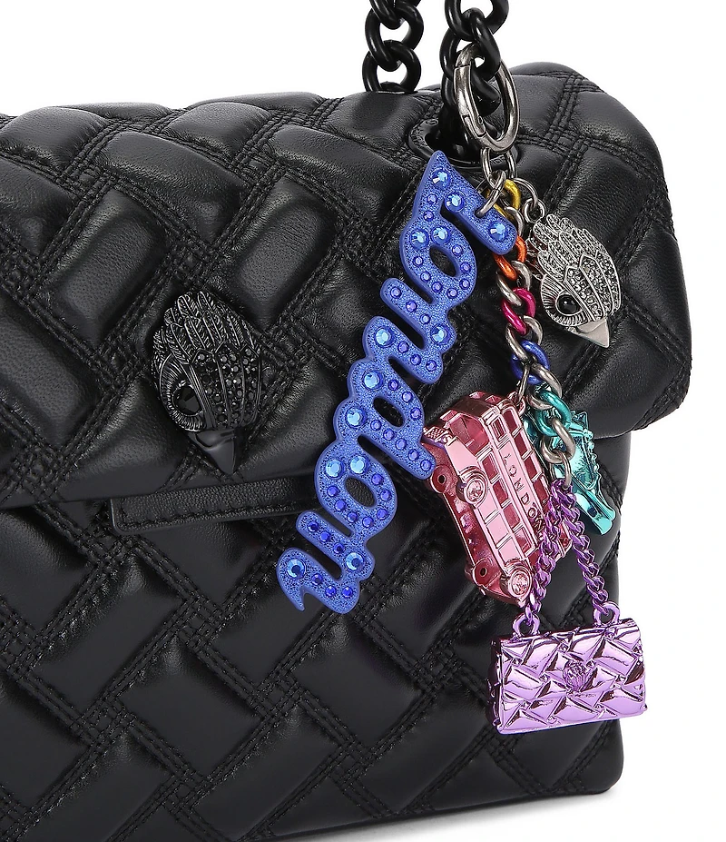 Kurt Geiger London Eagle Mix Keyring Bag Charm
