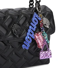 Kurt Geiger London Eagle Mix Keyring Bag Charm