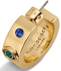 Kurt Geiger London Evil Eye Hoop Earrings