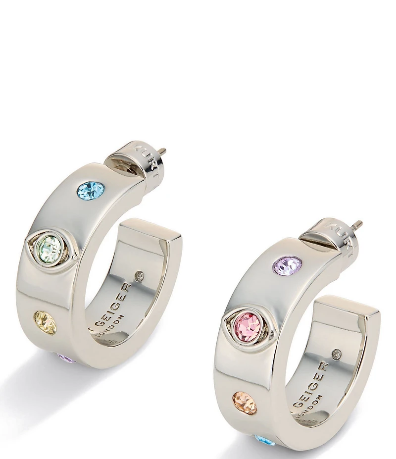 Kurt Geiger London Evil Eye Hoop Earrings