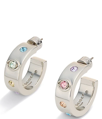 Kurt Geiger London Evil Eye Hoop Earrings