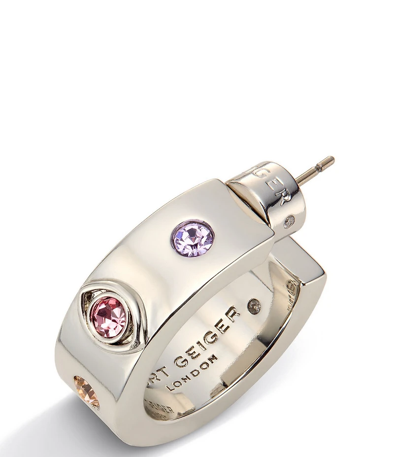 Kurt Geiger London Evil Eye Hoop Earrings