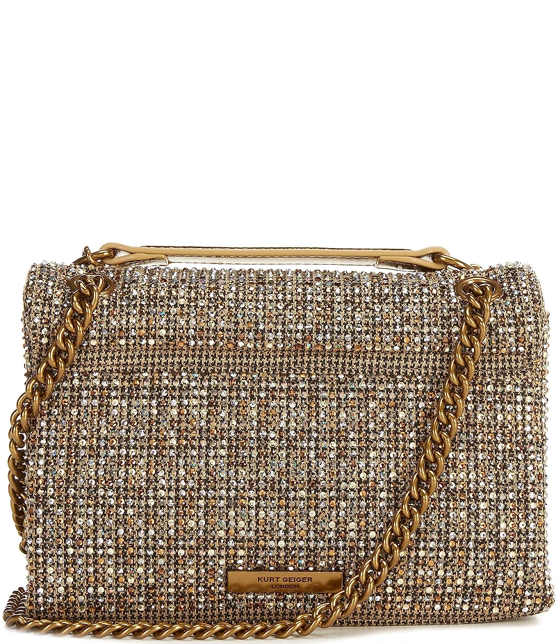 Kurt Geiger London Fabric Medium Kensington Convertible Crossbody Bag