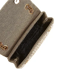 Kurt Geiger London Fabric Medium Kensington Convertible Crossbody Bag