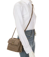 Kurt Geiger London Fabric Medium Kensington Convertible Crossbody Bag
