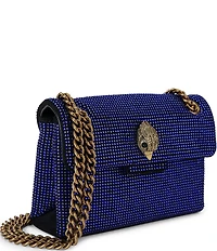 Kurt Geiger London Kensington Mini Fabric Rhinestone Crossbody Bag