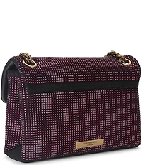 Kurt Geiger London Kensington Mini Fabric Rhinestone Crossbody Bag