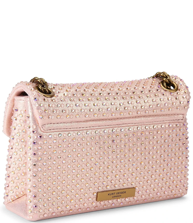 Kurt Geiger London Fabric Mini Kensington Crossbody Bag