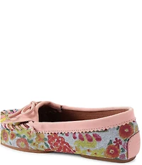 Kurt Geiger London Floral Beaded Ornament Moccasins