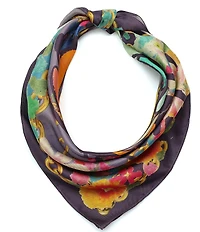 Kurt Geiger London Floral Butterfly Bandana Scarf