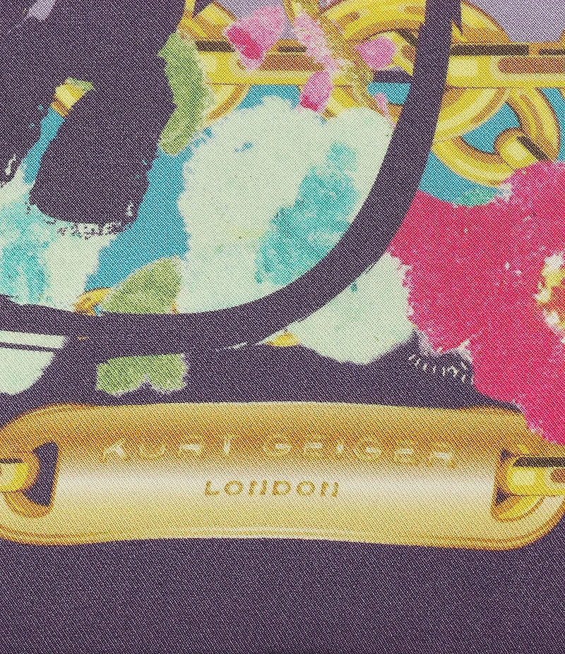 Kurt Geiger London Floral Butterfly Bandana Scarf