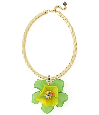 Kurt Geiger London Floral Resort Statement Collar Necklace
