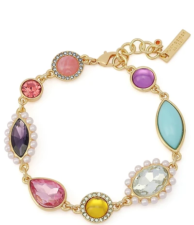 Kurt Geiger London Gemstone Link Line Bracelet
