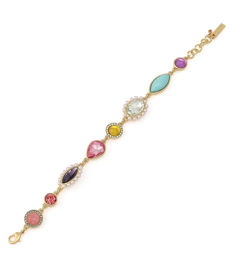 Kurt Geiger London Gemstone Link Line Bracelet