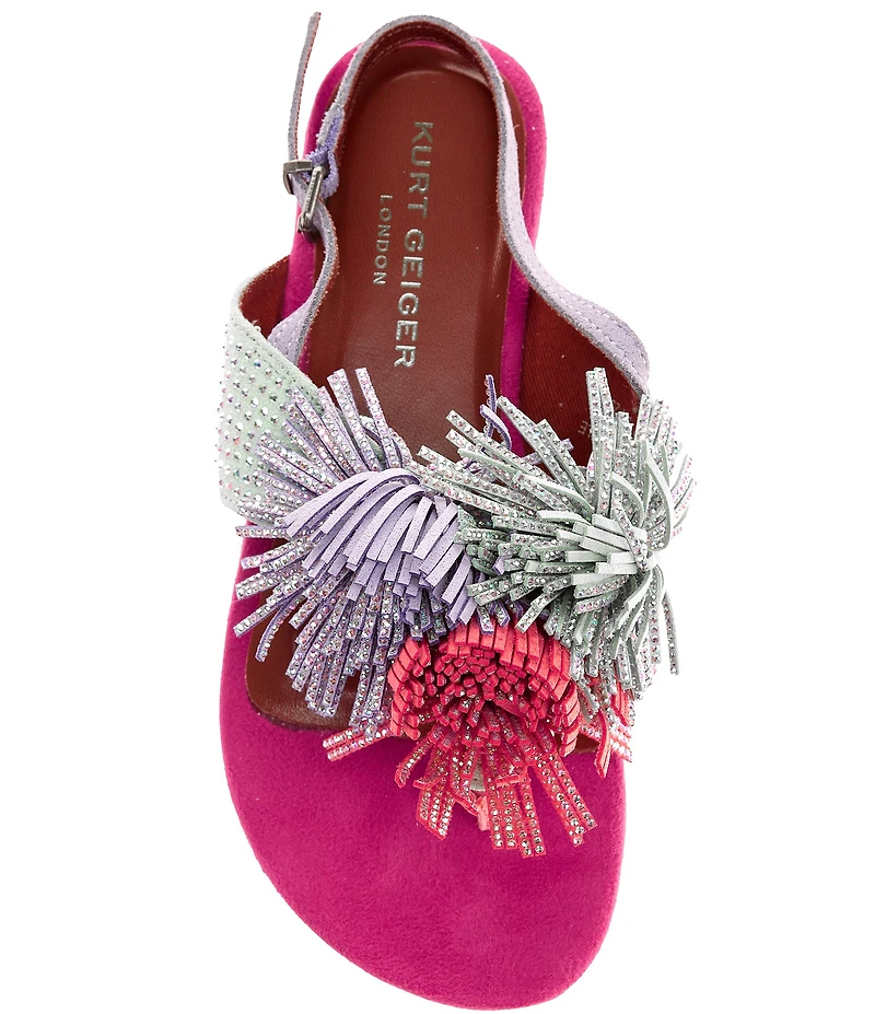 Kurt Geiger London Girls' Fringe Sandals (Youth)