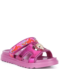 Kurt Geiger London Girls' Kensington Cutout Mule Sandals (Toddler)