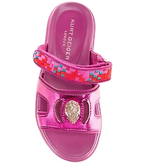 Kurt Geiger London Girls' Kensington Cutout Mule Sandals (Toddler)
