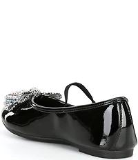 Kurt Geiger London Girl's Kensington Embellished Bow Ballerina Flats (Infant)
